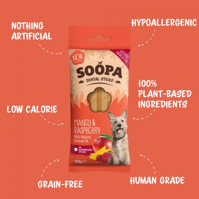 Soopa Dentals MANGO E LAMPONE